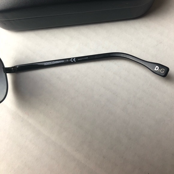 Dolce&Gabbana Black Aviator Sunglasses - Picture 4 of 8